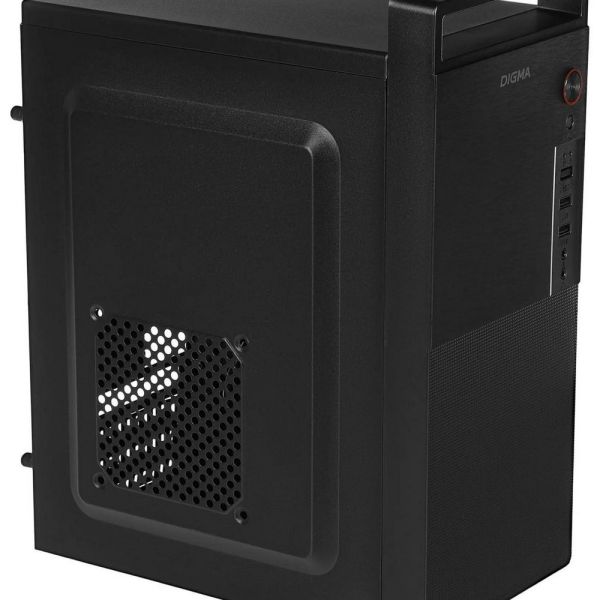 Корпус Digma DC-MATX101-U2 Mini-Tower черный