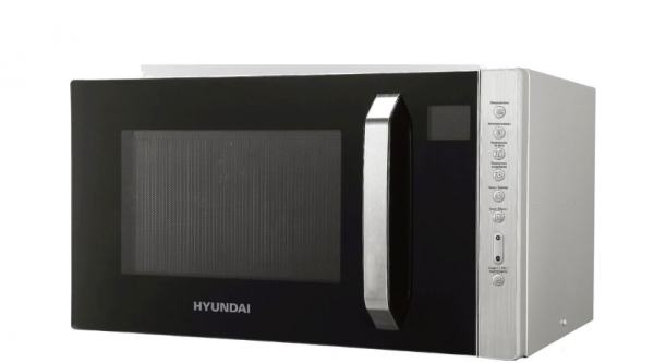 Встраиваемая микроволновая печь Hyundai HYM-M2066- серебристый